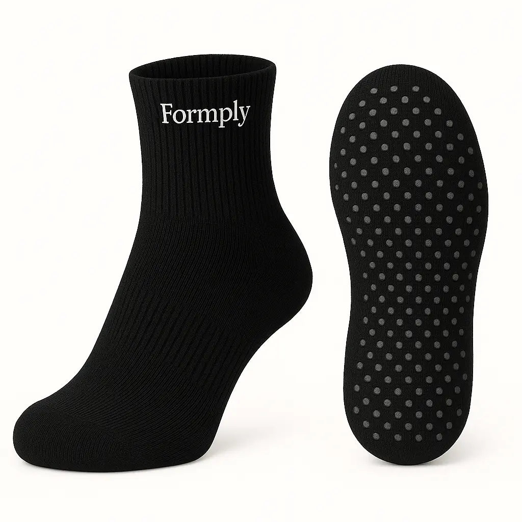 Formply reformer pilates sokker med skridsikre dutter